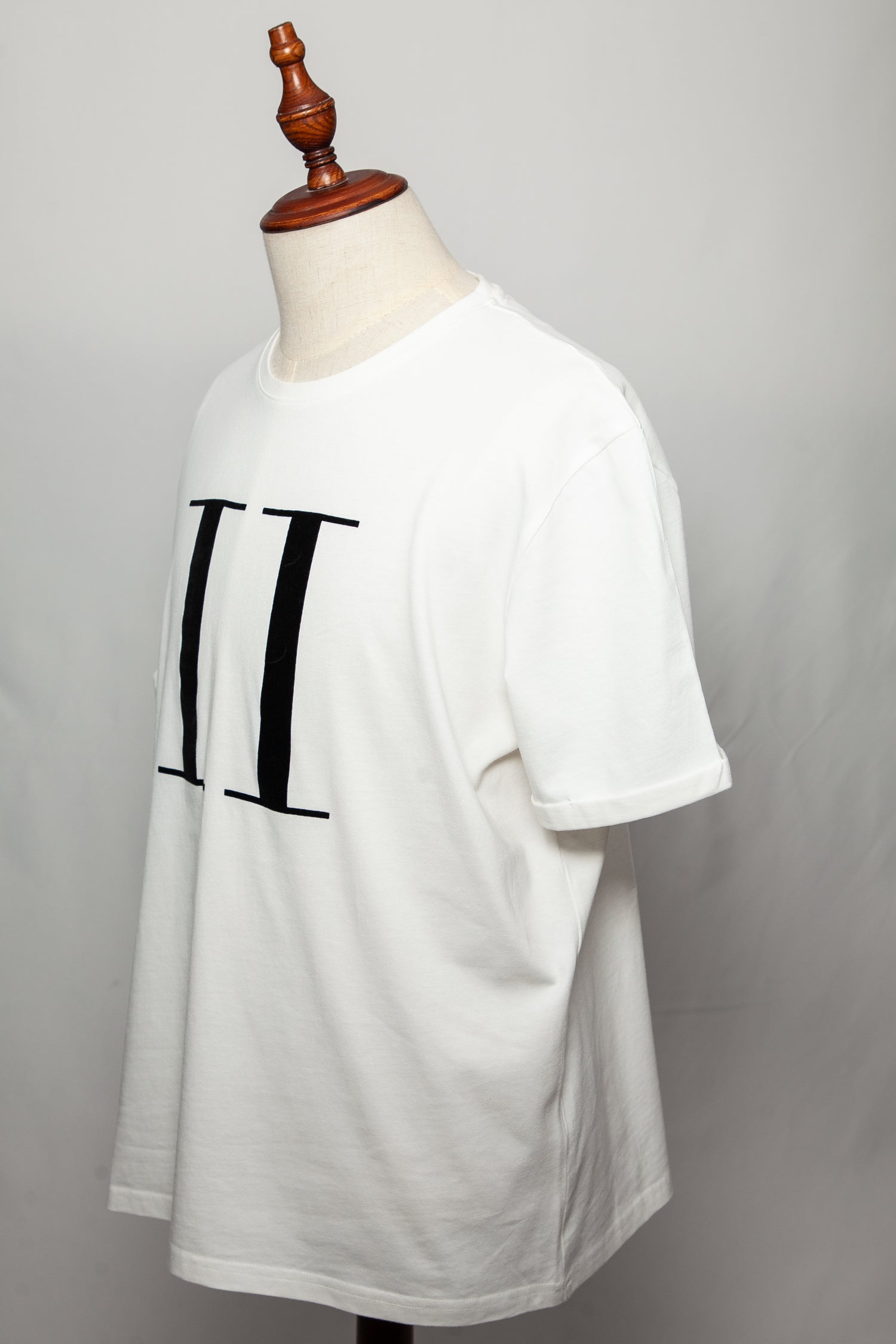 Excellent Pinko White Cotton Blouse Size S with Ruffle Detail
