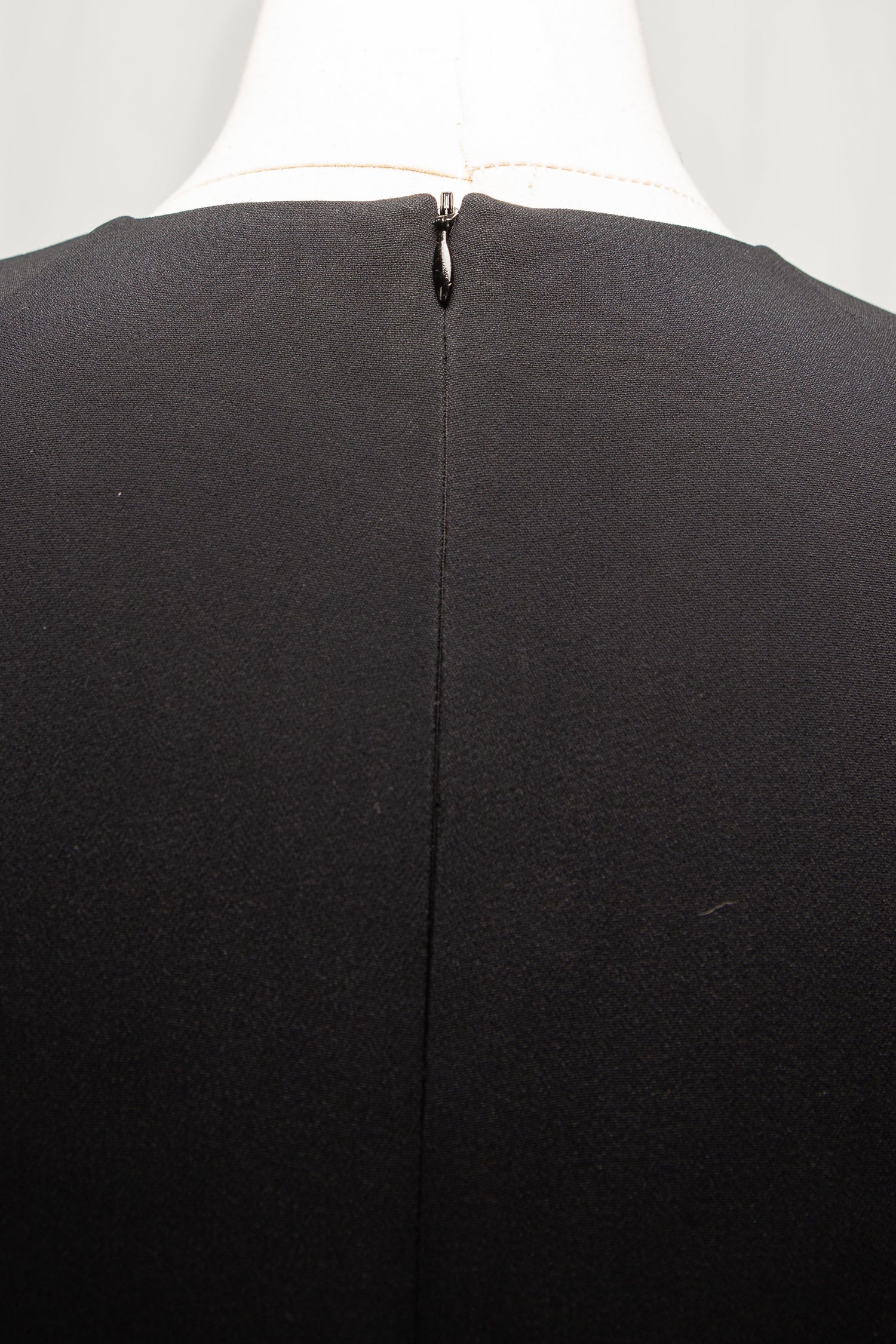 Average Max Mara Black Polyester Jumpsuit Size M with Decorative Buttons