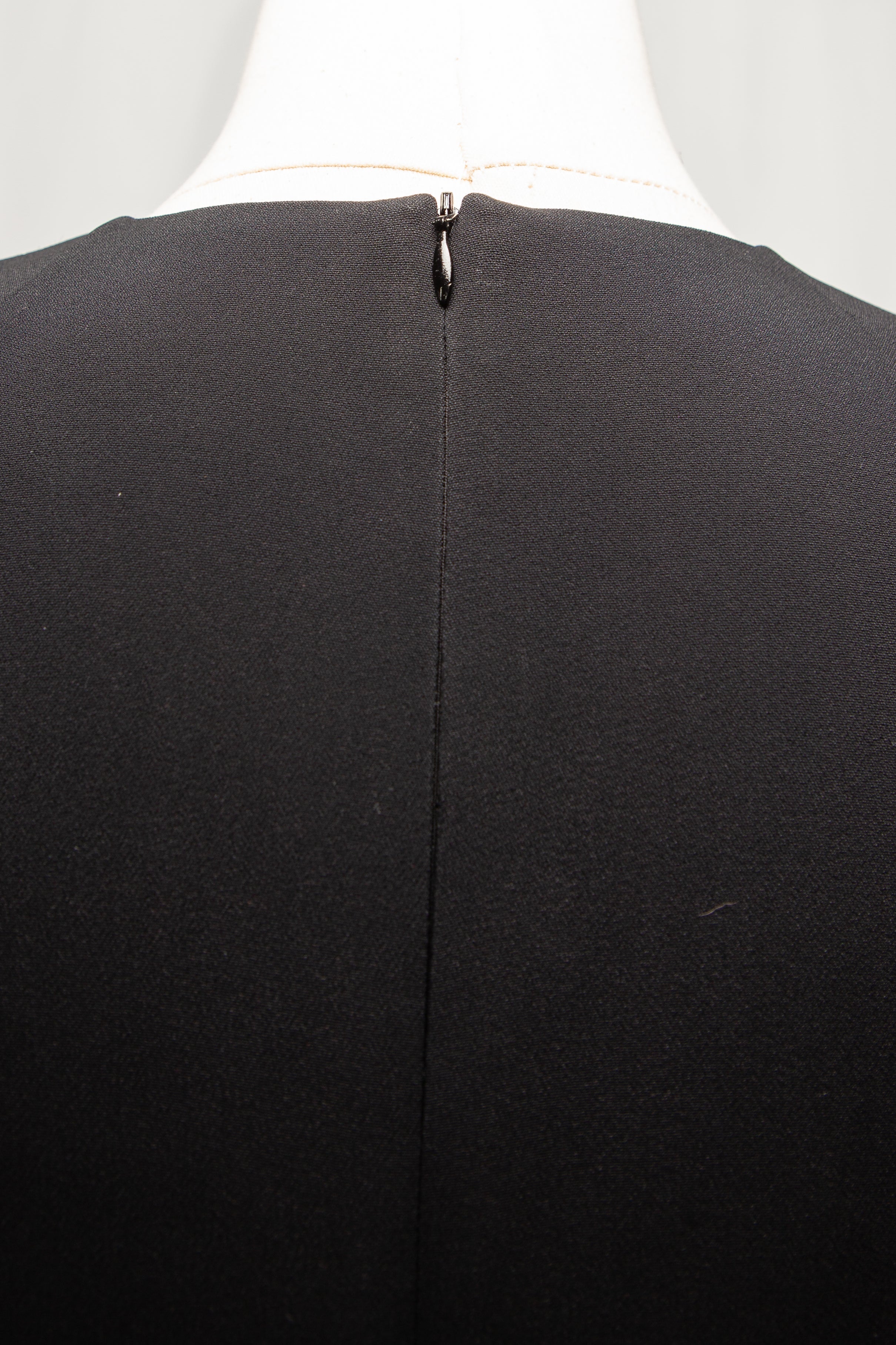 Average Max Mara Black Polyester Jumpsuit Size M with Decorative Buttons