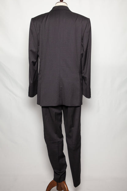Good Gieves and Hawkes Black Cashmere Wool Suit Size S