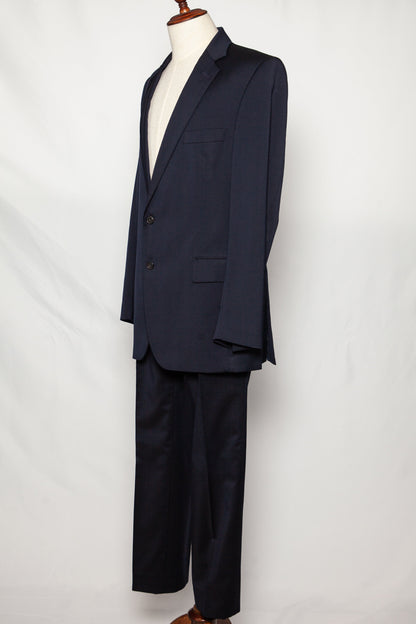 Gieves and Hawkes Navy Blue Cashmere Wool Suit Size S - Good Condition