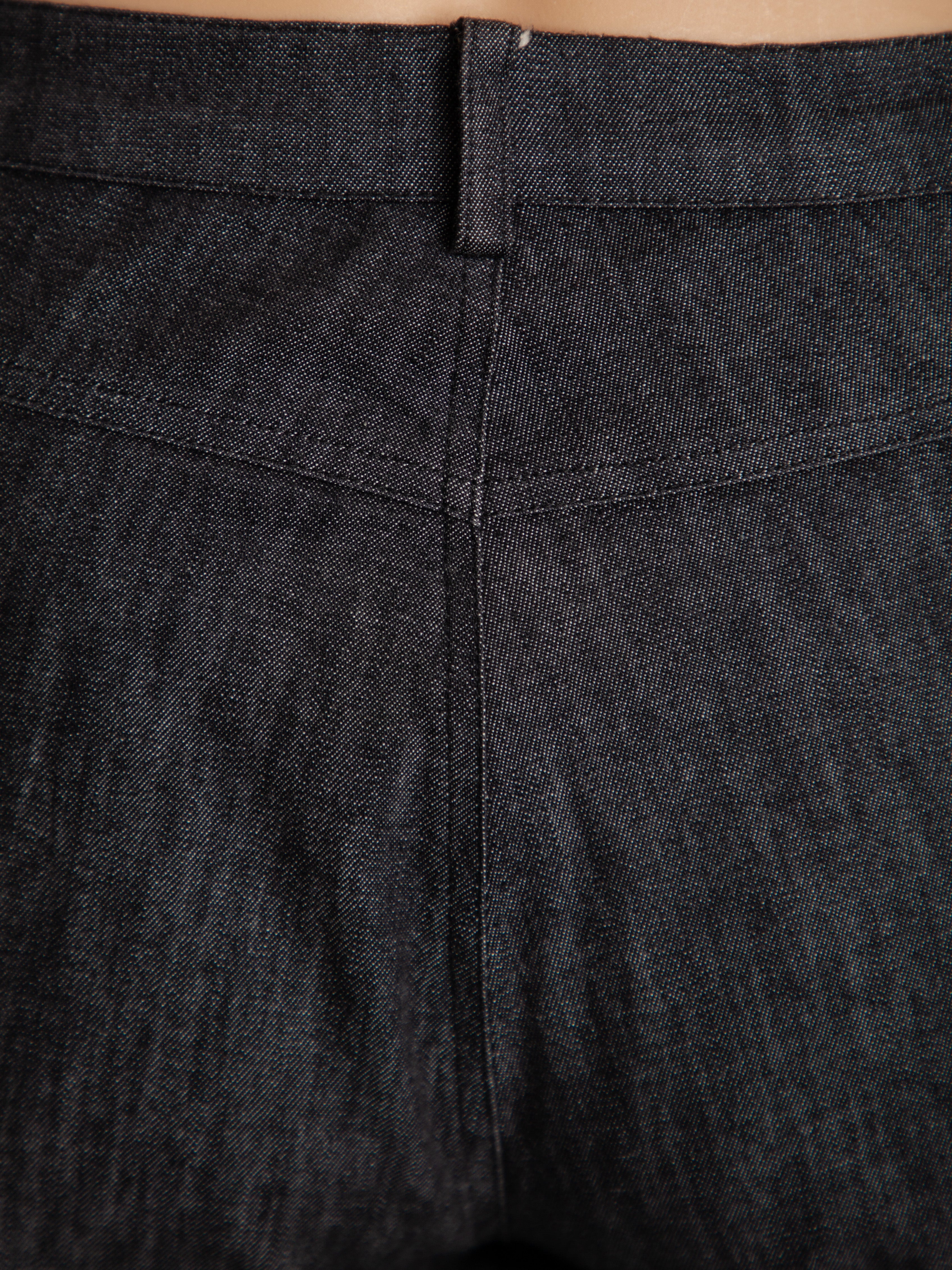 Good Versus Gray Cotton Pants Size M with Decorative Pattern