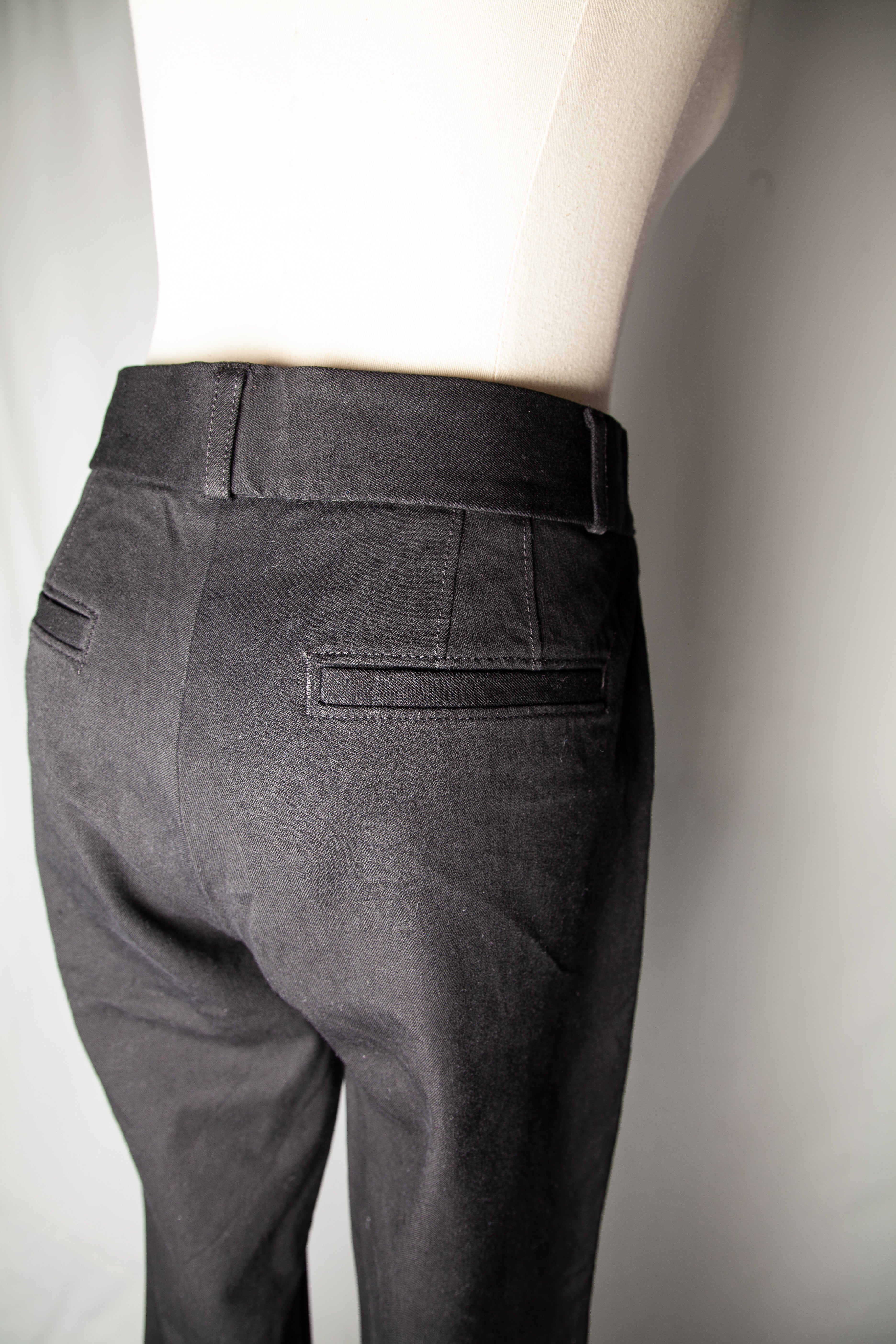 Good Banana Republic Black Tailored Pants Women Viscose Size Unknown