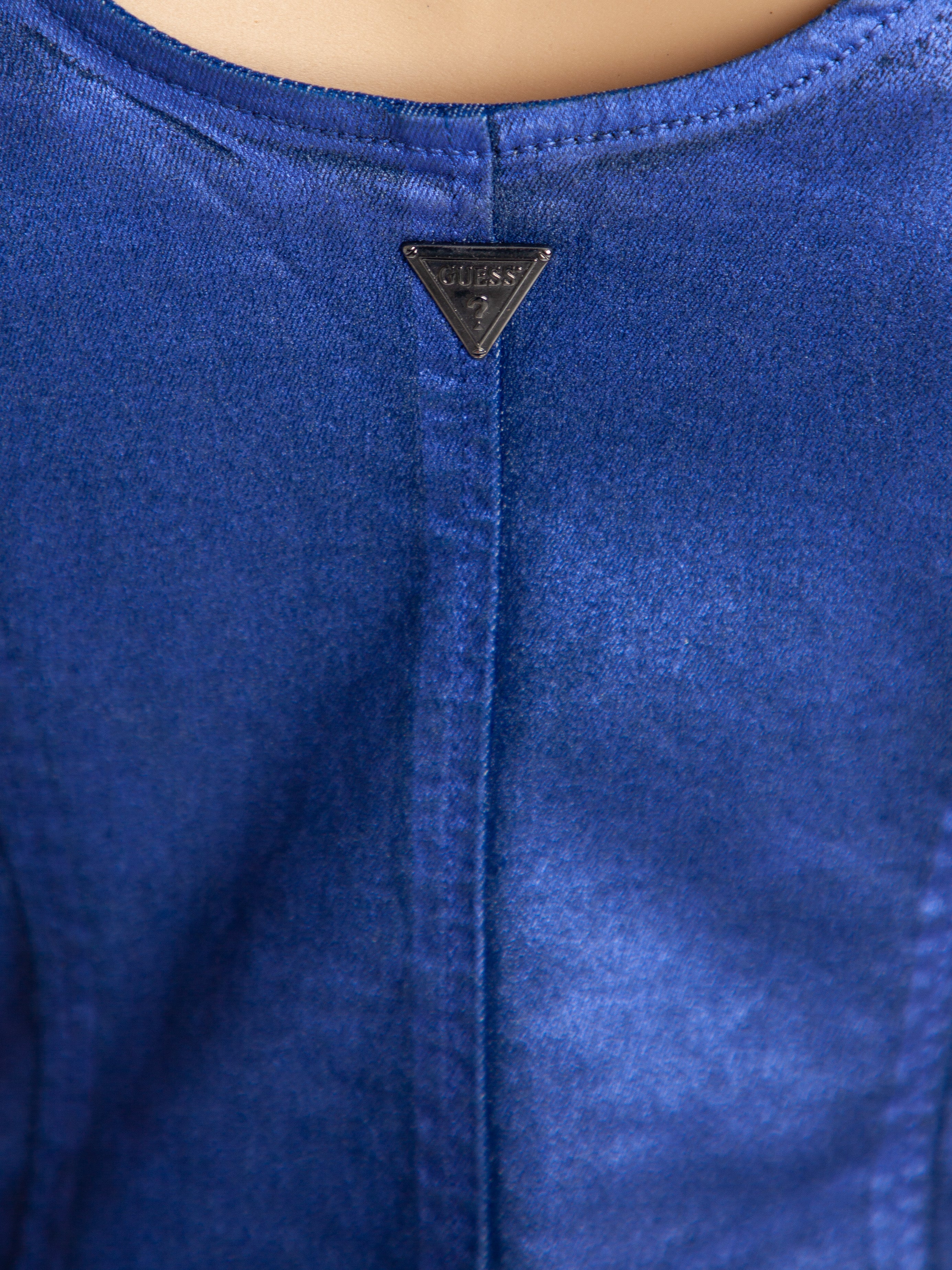 Average Condition Guess Purple Polyester Sleeveless Dress Size XS