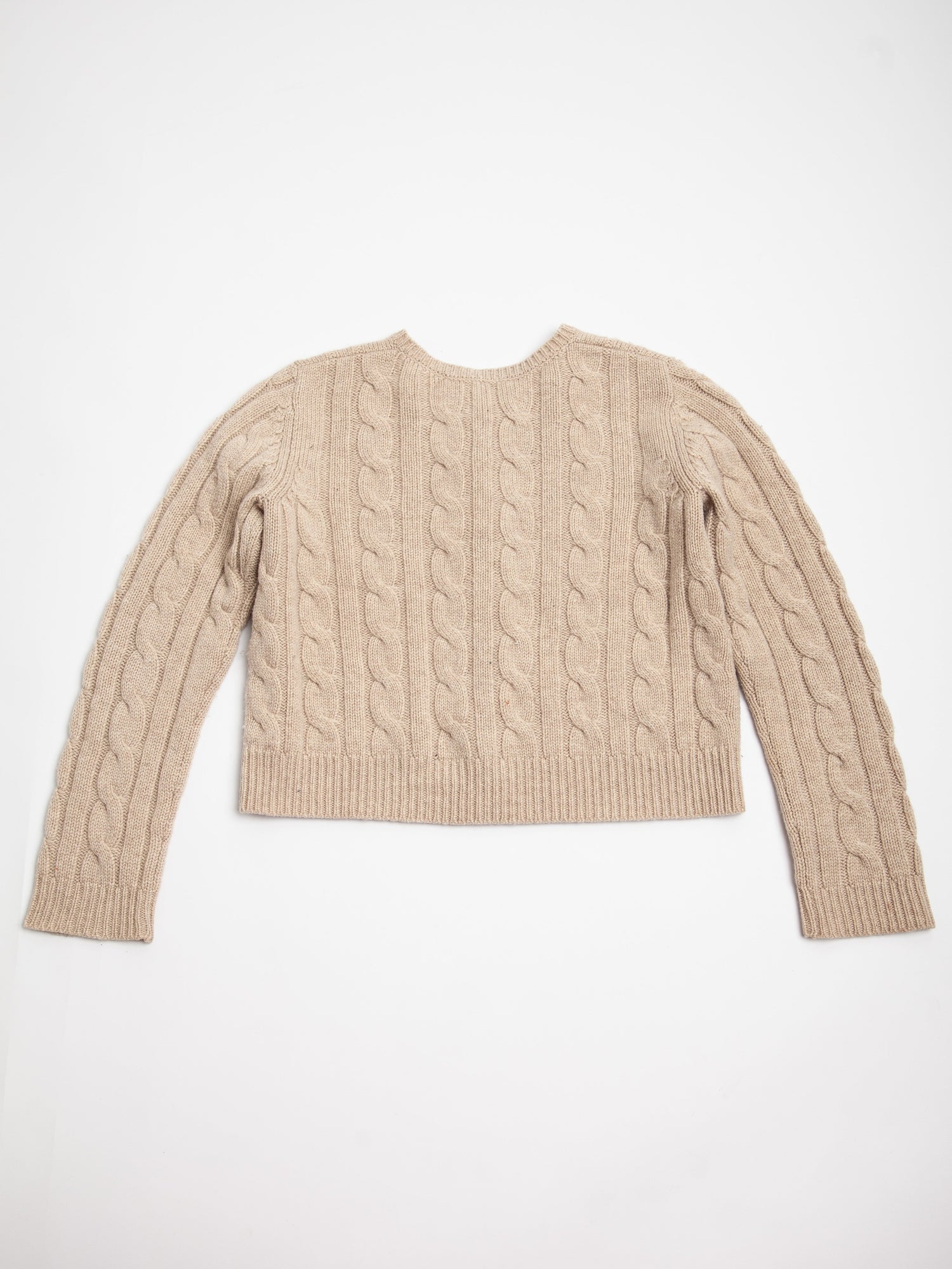 Good Bonpoint White Angora Wool Cardigan for Kids Size 10