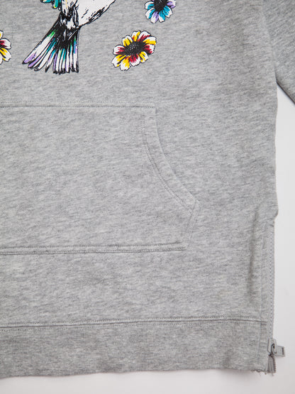 Good Stella McCartney Kids Gray Cotton Hoodie Size 8 with Motif