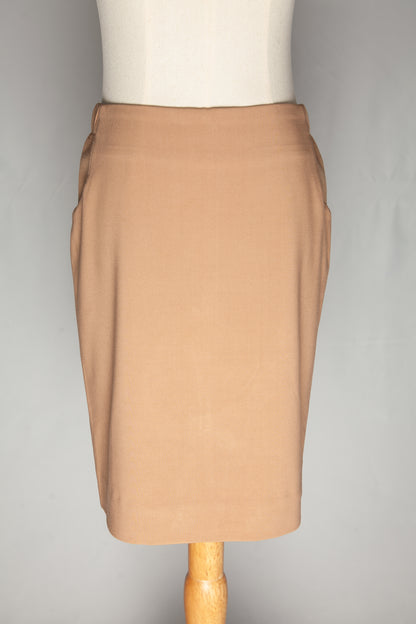 Good Max Mara Orange Pencil Skirt Women&