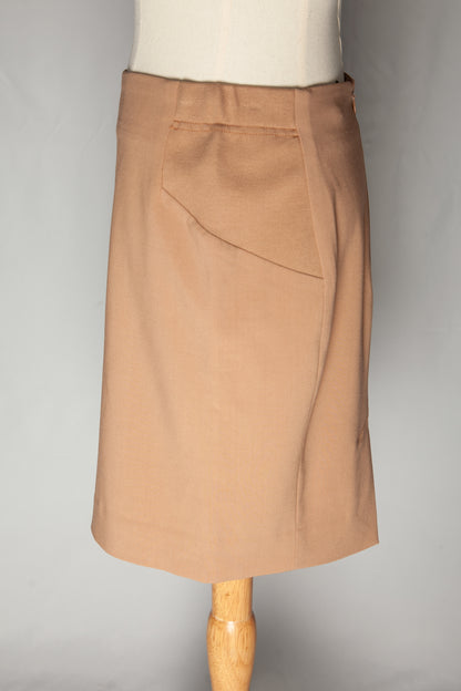 Good Max Mara Orange Pencil Skirt Women&