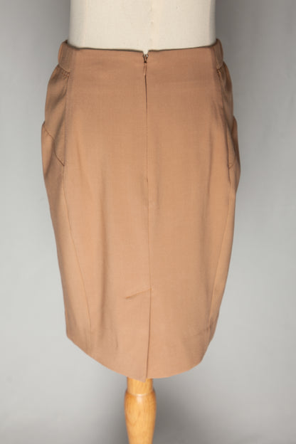 Good Max Mara Orange Pencil Skirt Women&