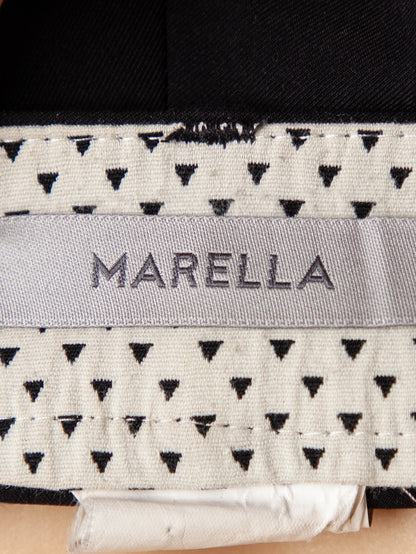 Good Marella Black Dress Pants XS Polyester Women&
