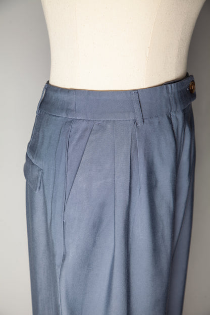 Good Topshop Blue Trousers Size S Tailored Design with Pleats