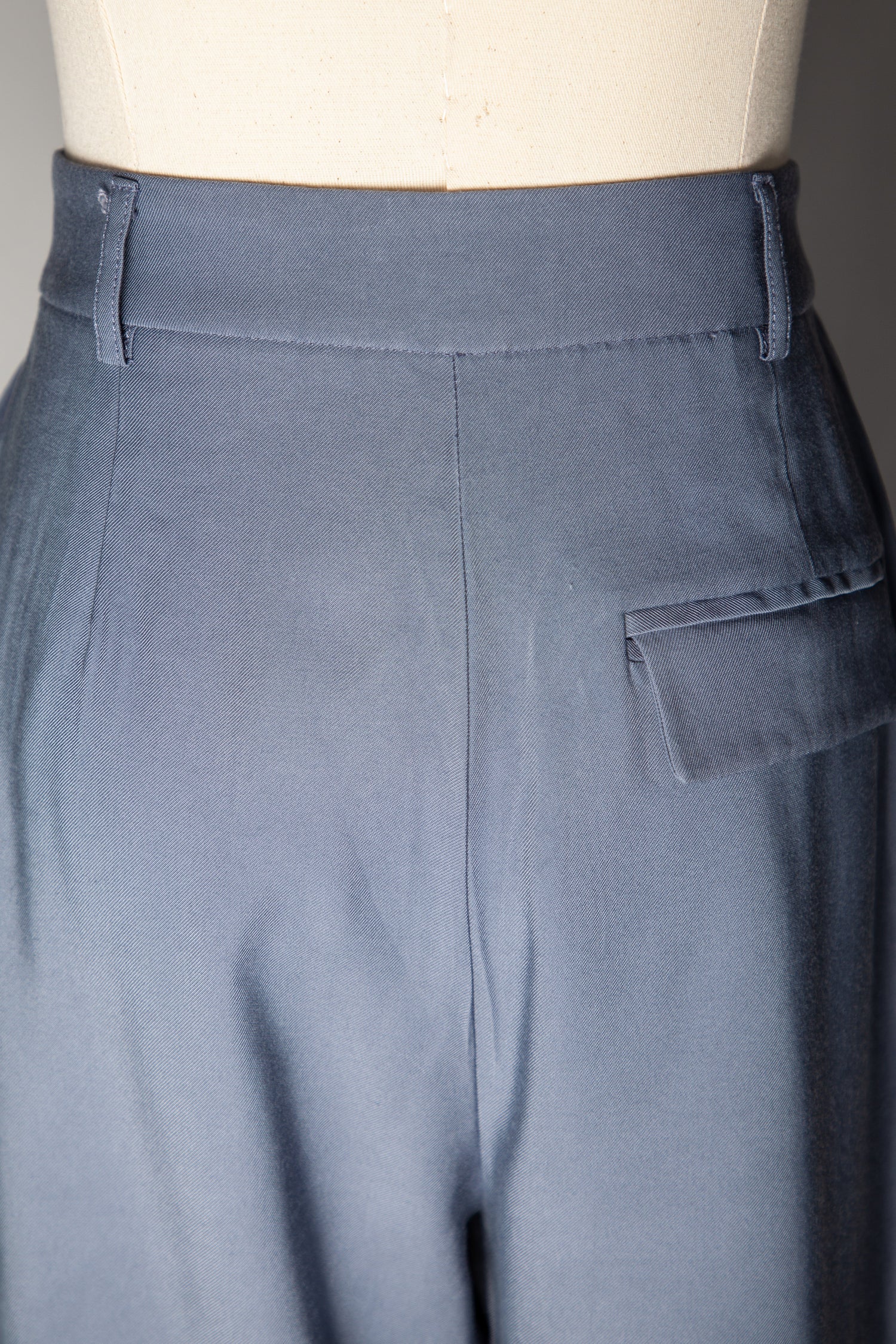 Good Topshop Blue Trousers Size S Tailored Design with Pleats