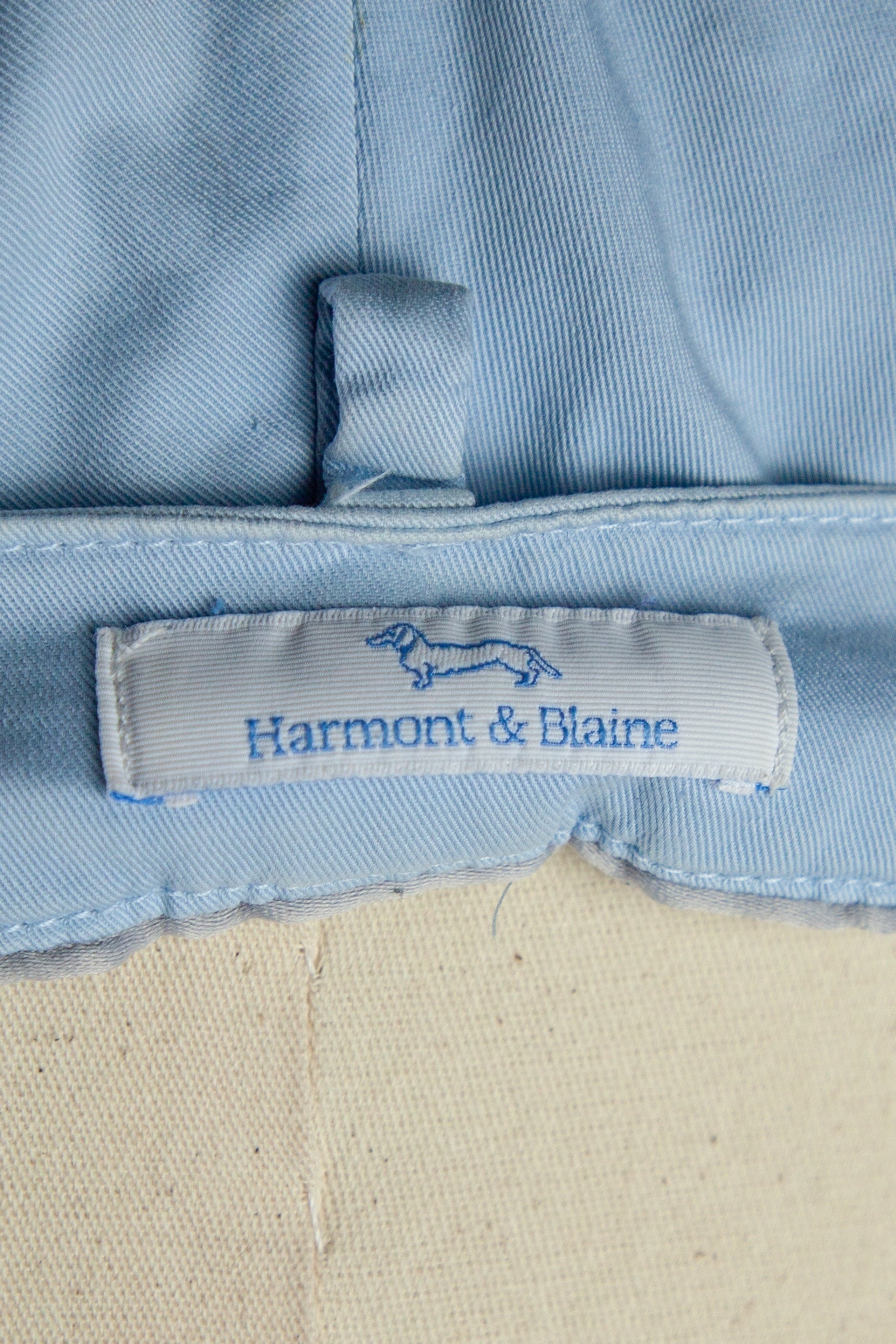 Good Harmont &amp; Blaine Blue Cotton Pants Size S for Women