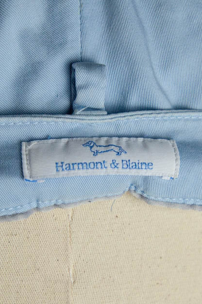 Good Harmont &amp; Blaine Blue Cotton Pants Size S for Women