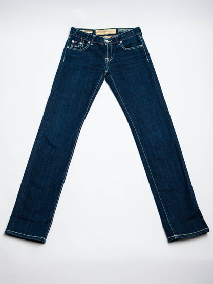Good Jacob Cohen Jeans Blue Cotton Natural Women Size N/A