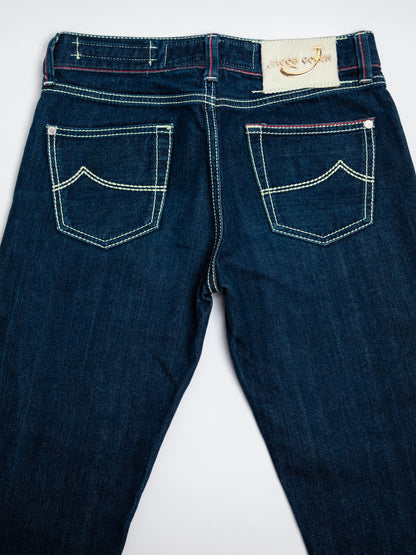 Good Jacob Cohen Jeans Blue Cotton Natural Women Size N/A