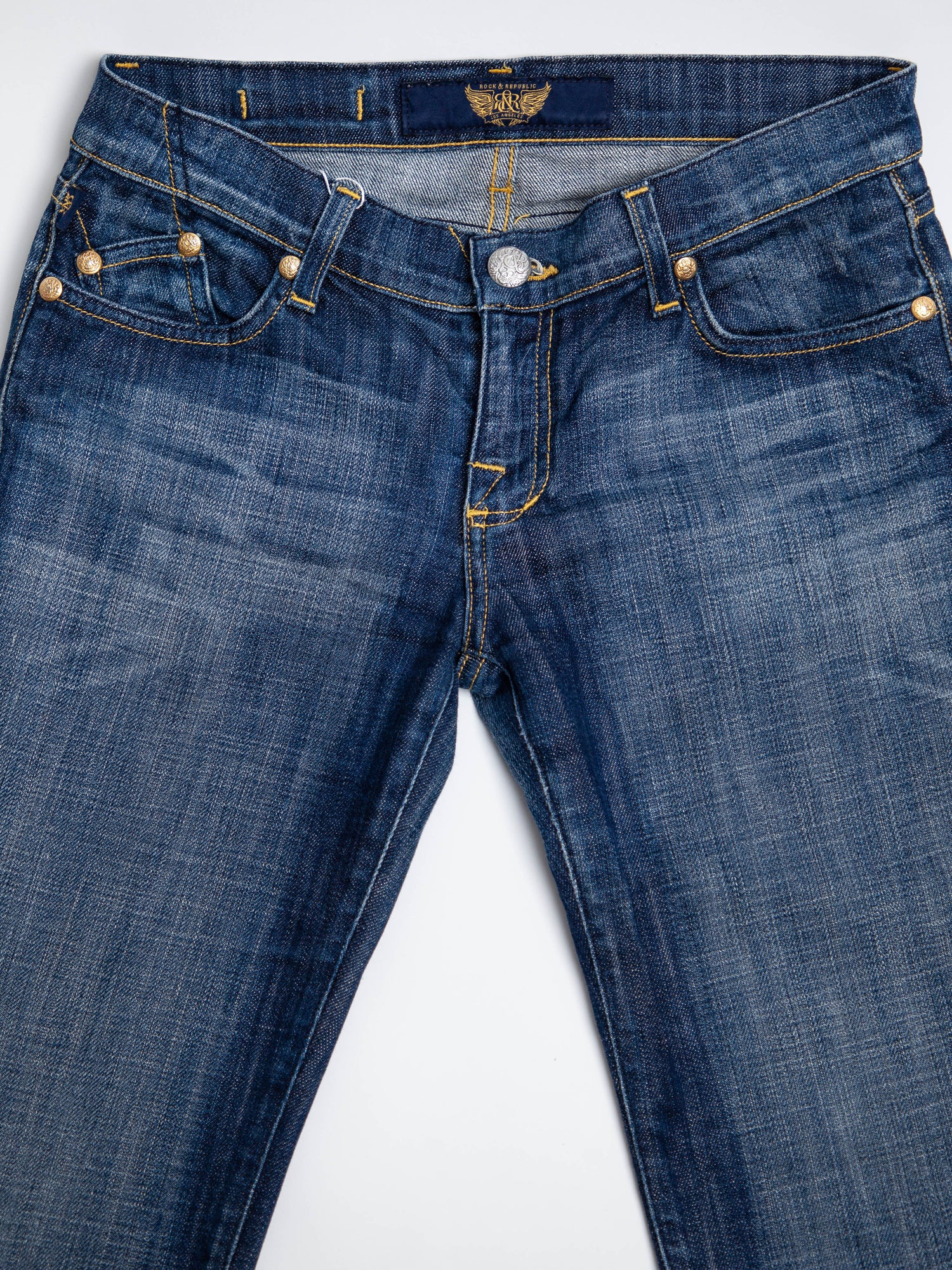 Good Rock &amp; Republic Blue Denim Bootcut Jeans Size XS