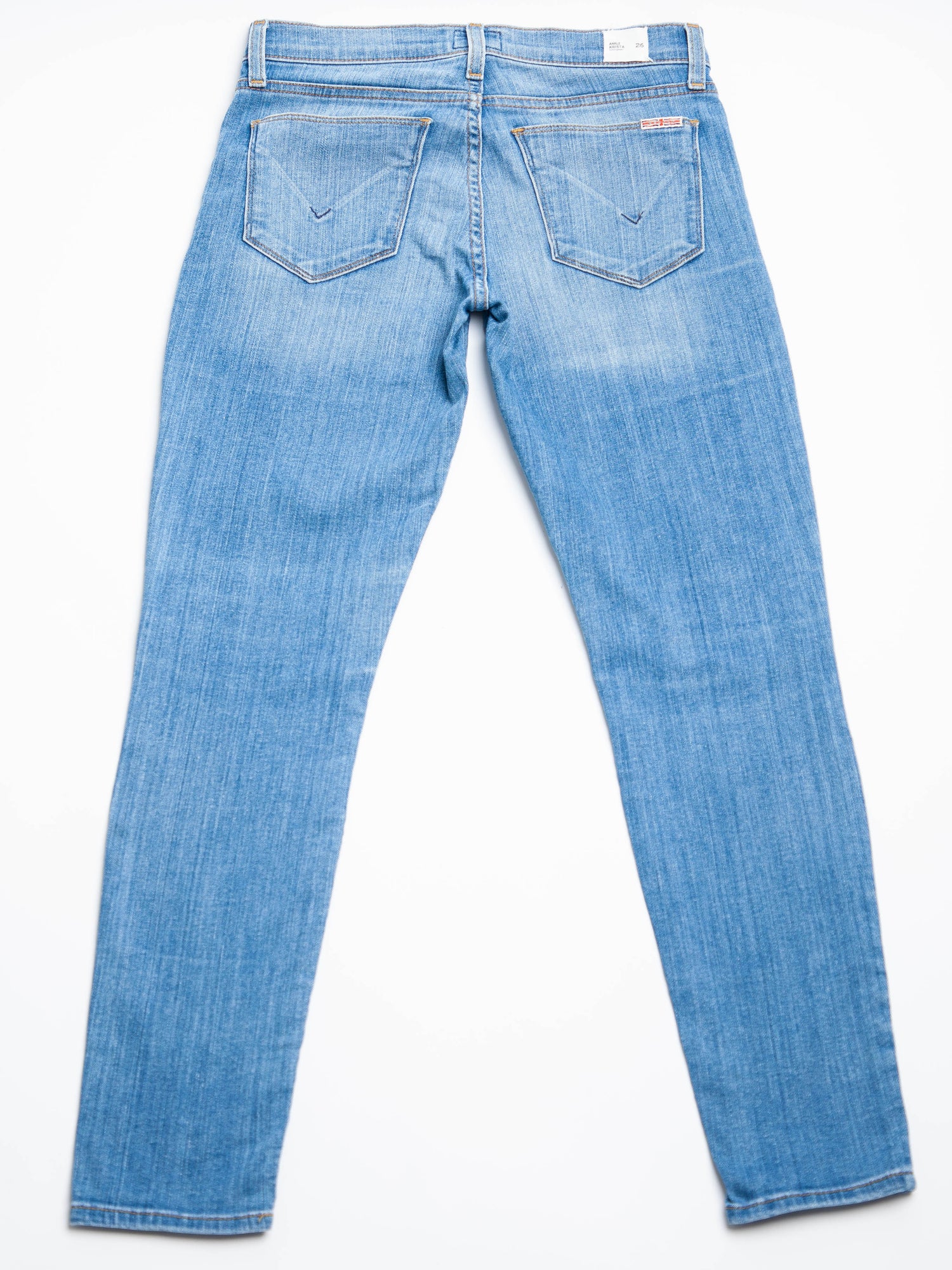 Good Hudson Jeans Blue Distressed Ripped Knee XXS Women