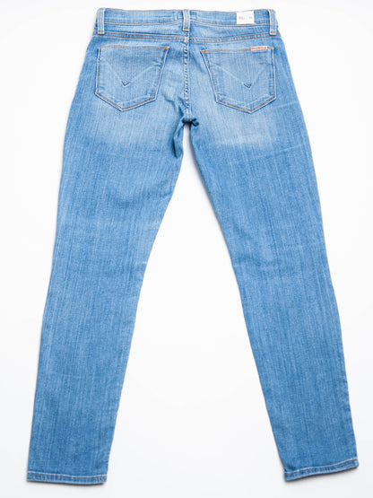 Good Hudson Jeans Blue Distressed Ripped Knee XXS Women