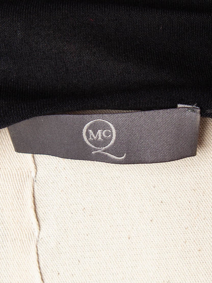 Good Alexander McQueen Red Viscose Dress Size XS with Black Top