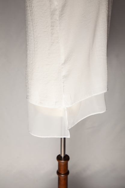 Violet + Claire White Sleeveless Blouse Polyester Size Optional