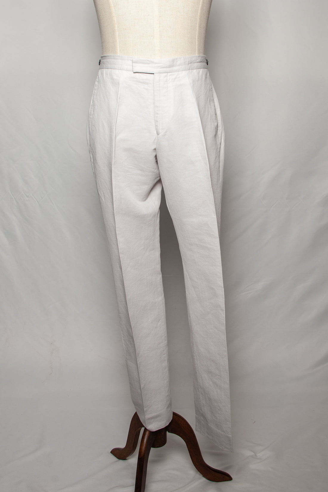 Good Reiss White Cotton Trousers Size L for Men
