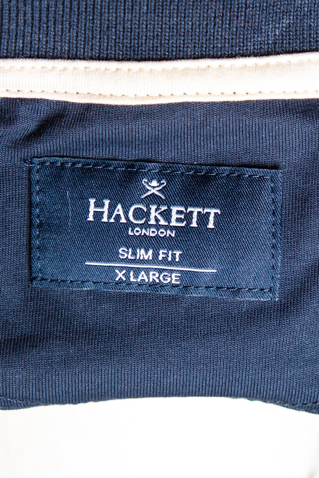 Good Kirkland Blue Cotton Polo Shirt XL Slim Fit Men