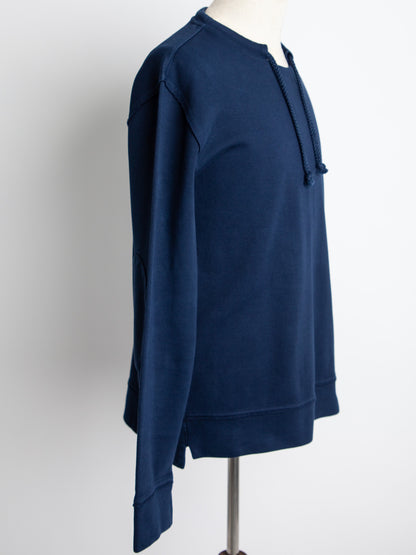 Good Paolo Pecora Blue Cotton Sweatshirt Size XL Men