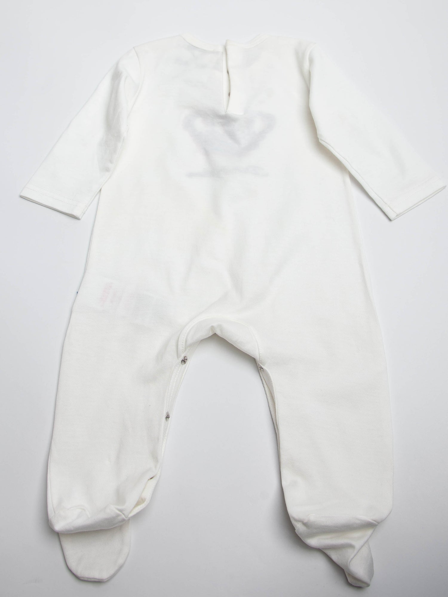 Good Dolce Gabbana White Cotton Baby Onesie Size 3 Months
