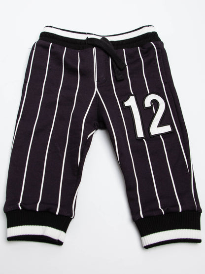 Excellent Dolce Gabbana Black Cotton Kids Outfit Size 9 Months