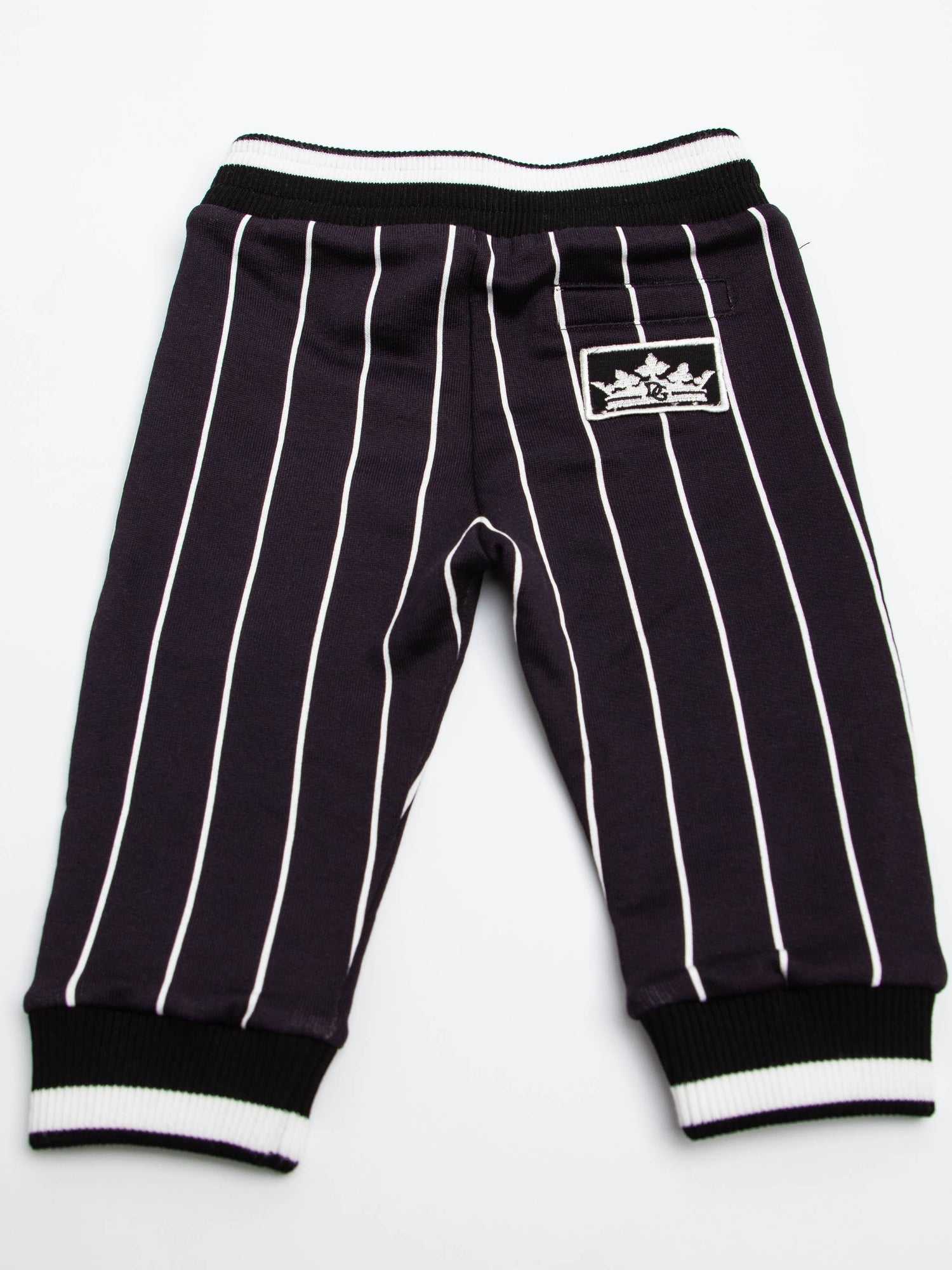 Excellent Dolce Gabbana Black Cotton Kids Outfit Size 9 Months