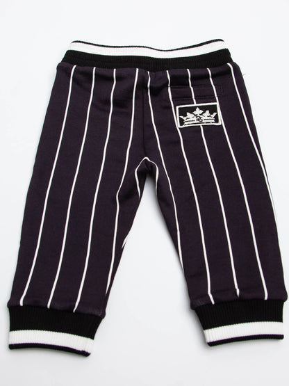 Excellent Dolce Gabbana Black Cotton Kids Outfit Size 9 Months