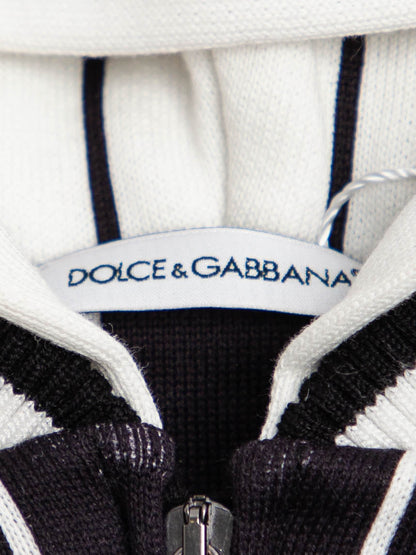 Excellent Dolce Gabbana Black Cotton Kids Outfit Size 9 Months
