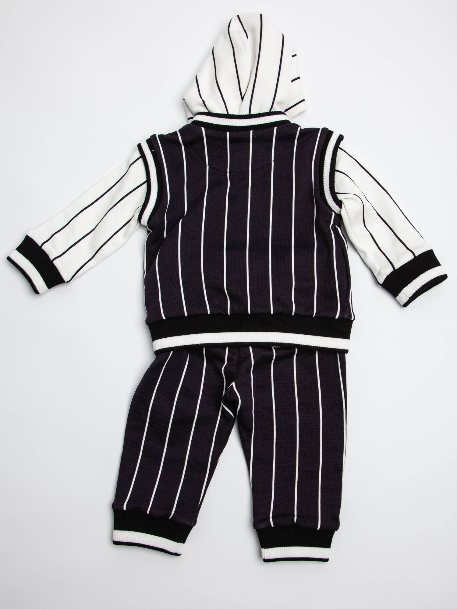 Excellent Dolce Gabbana Black Cotton Kids Outfit Size 9 Months