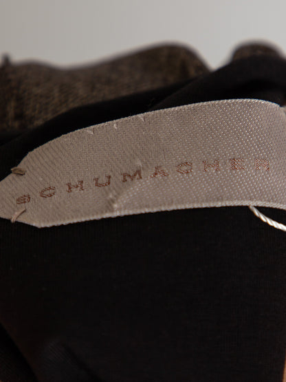 Good Schumacher Orange Polyester Dress Size L with Decorative Design