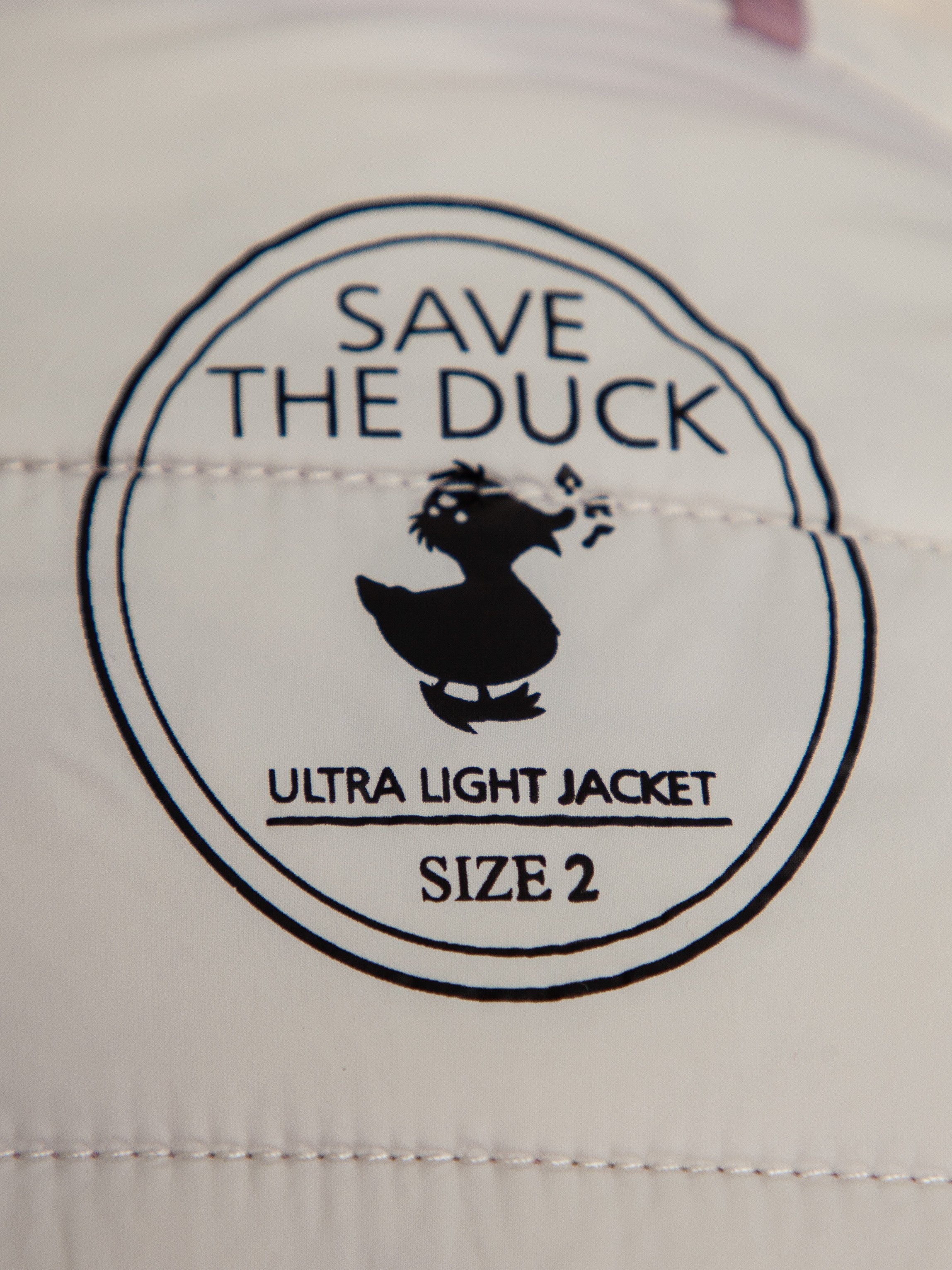 Good Save The Duck Pink Quilted Jacket Hooded Size XXS