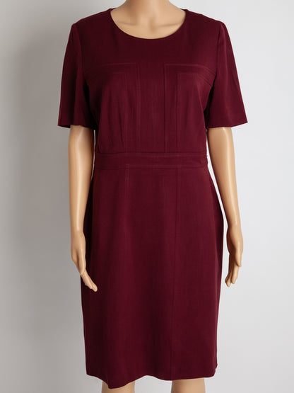 Good Hugo Boss Red Polyester Dress Size L for Women