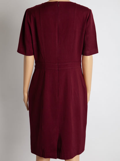 Good Hugo Boss Red Polyester Dress Size L for Women