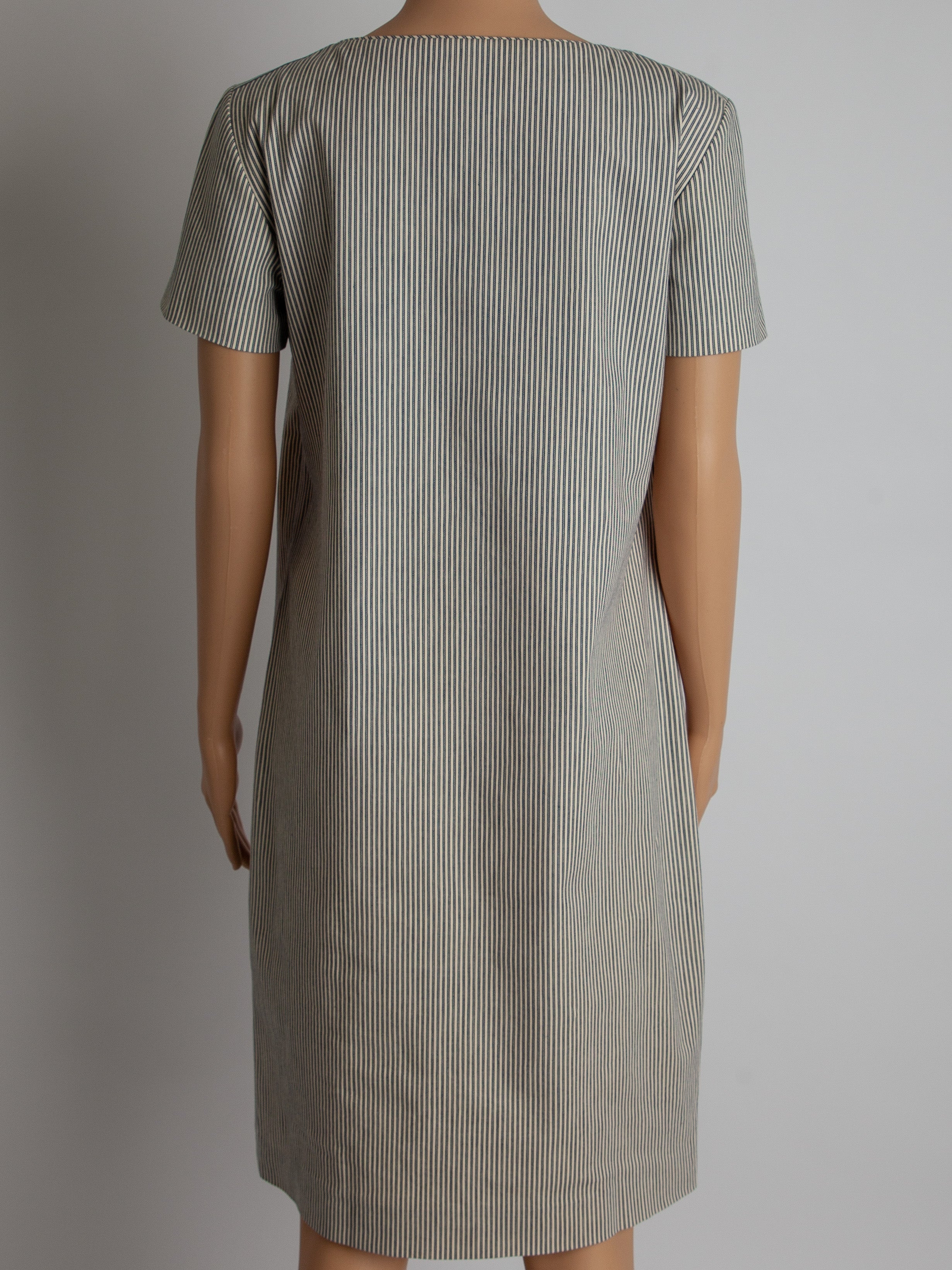 Good Max Mara Striped Cotton Dress M - Combined Color - Women’s Fashion