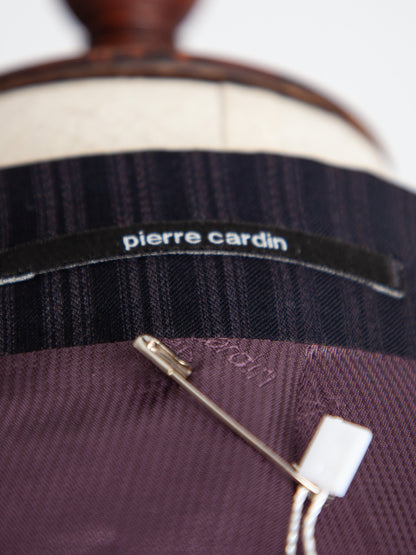 Good Pierre Cardin Black Pinstripe Suit Size XXL for Men