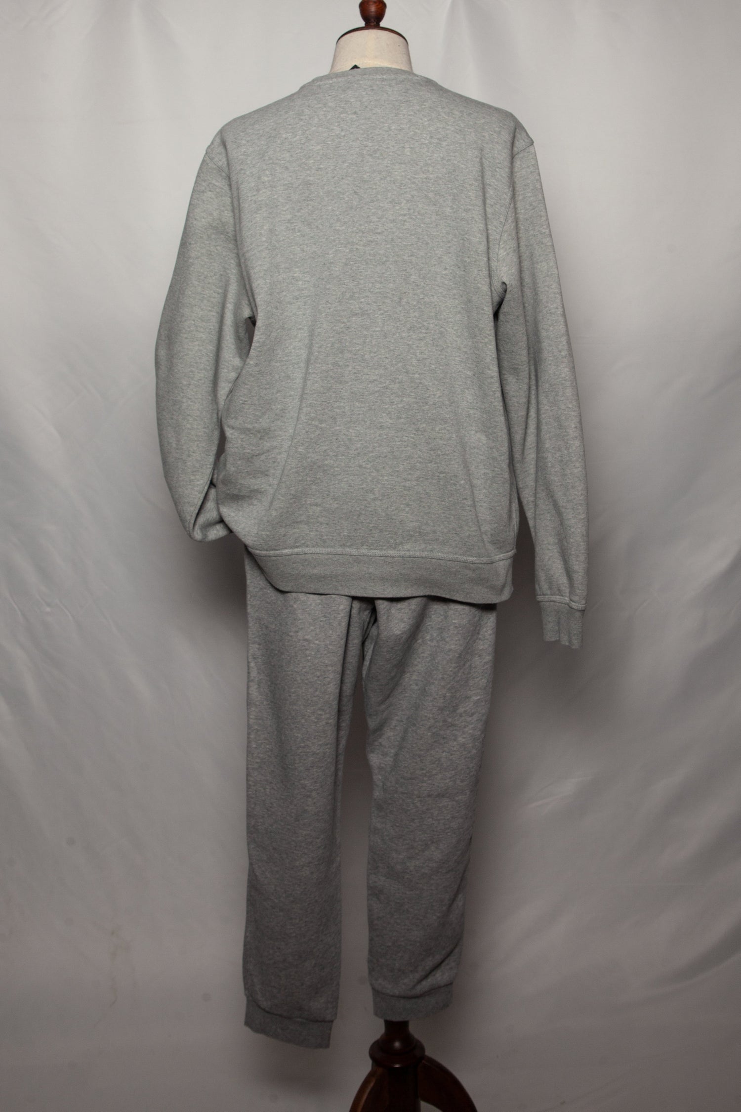Excellent Nike Gray Tracksuit Cotton Natural XL Men
