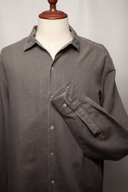 Good Scalpers Gray Long-Sleeve Button-Up Shirt Size XS