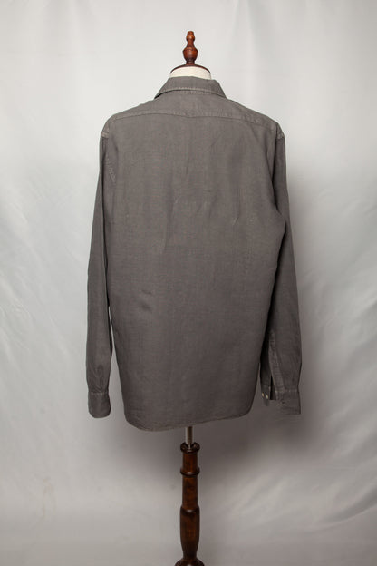 Good Scalpers Gray Long-Sleeve Button-Up Shirt Size XS