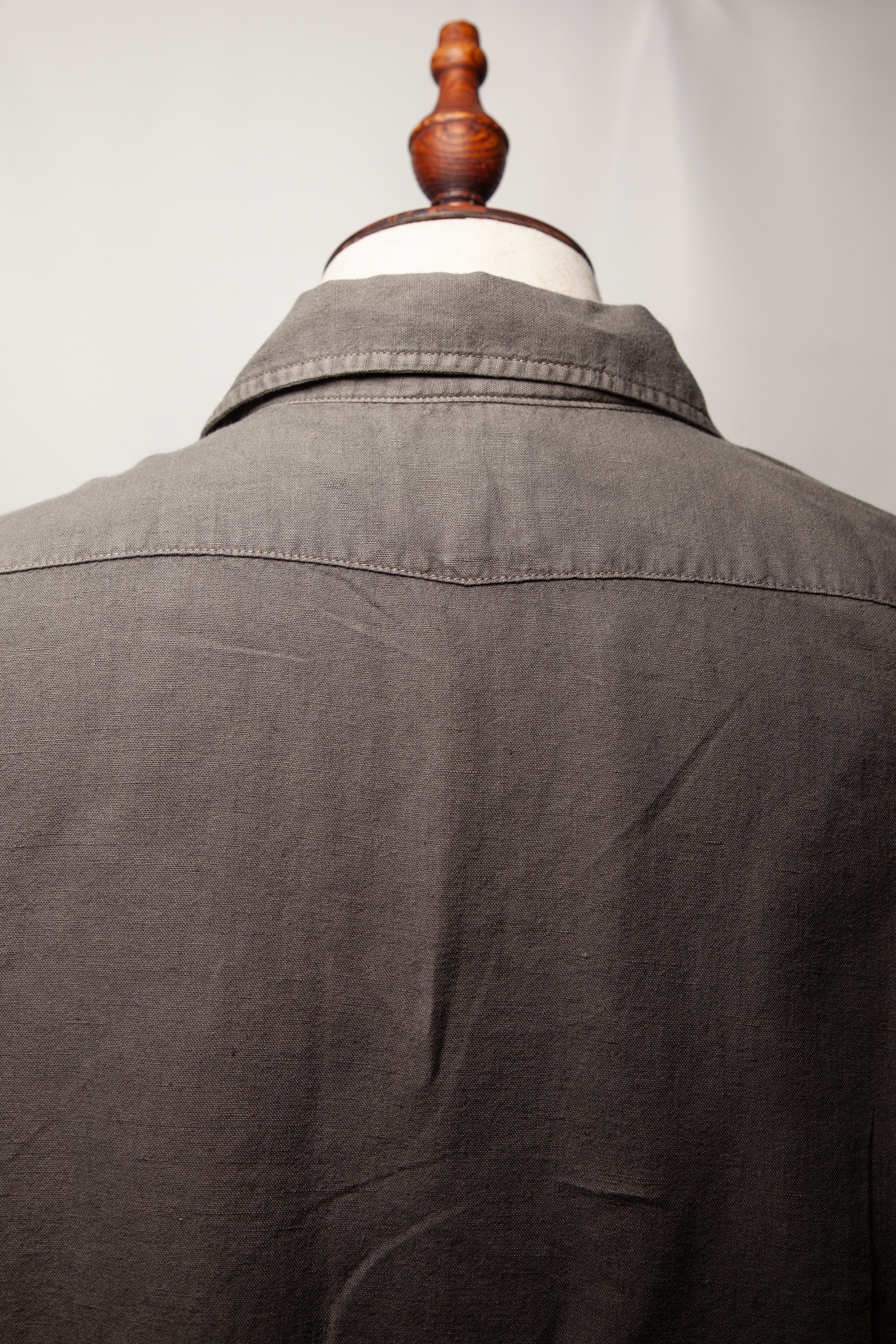 Good Scalpers Gray Long-Sleeve Button-Up Shirt Size XS