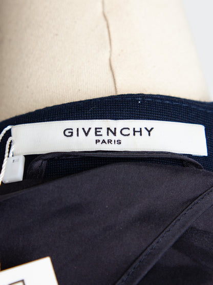 Good Givenchy Navy Blue Viscose Coat Size XS