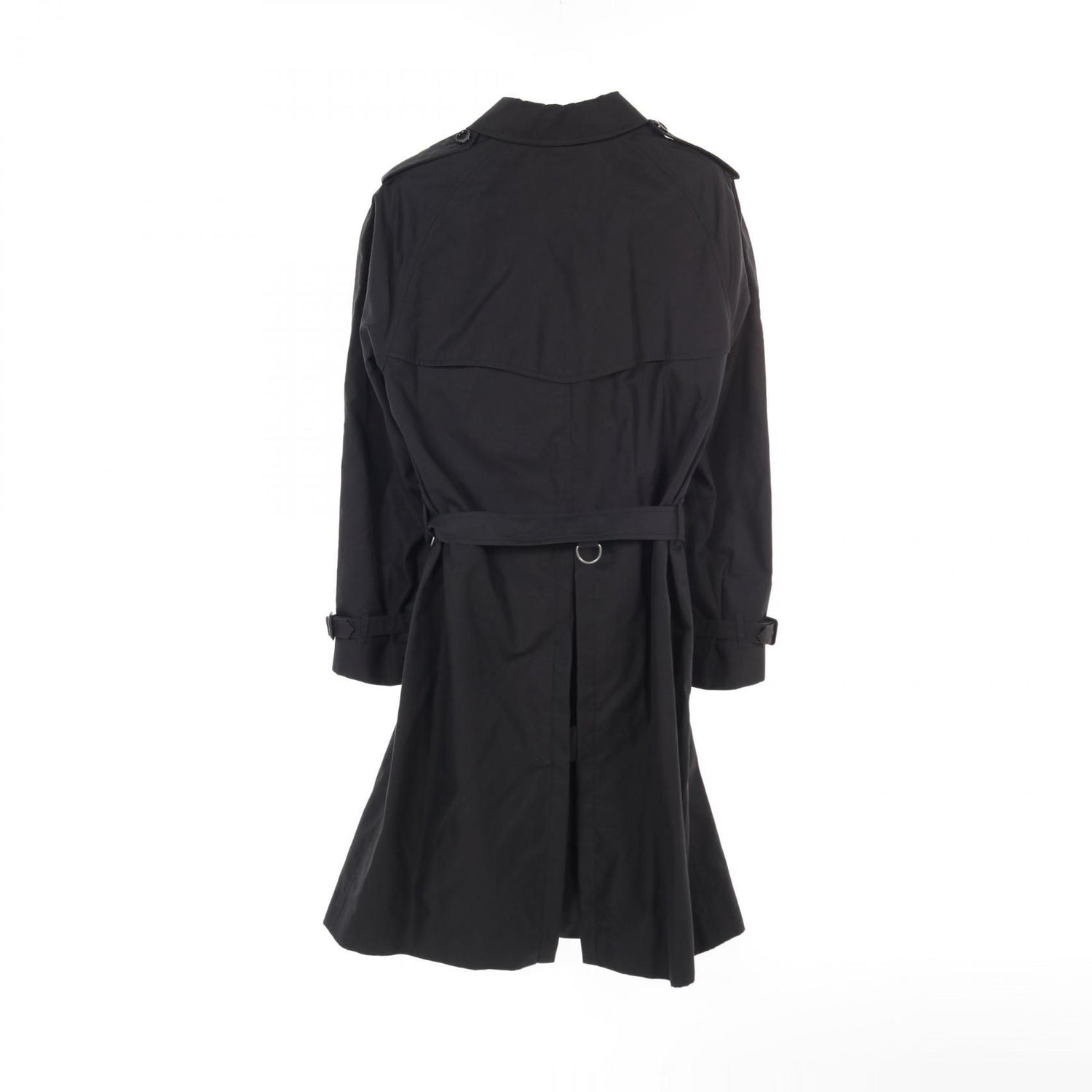 Gucci Trench Coat Black Nylon Cotton 565807