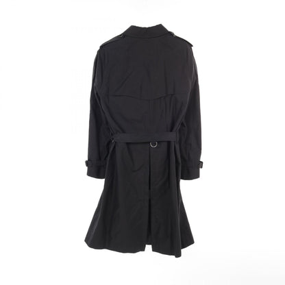 Gucci Trench Coat Black Nylon Cotton 565807