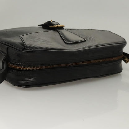 Louis Vuitton Epi Jeune Fille Mm Shoulder Bag Black M 52152 Lv Auth