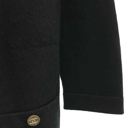 Chanel Black Cardigan Cashmere P 72463k 10397