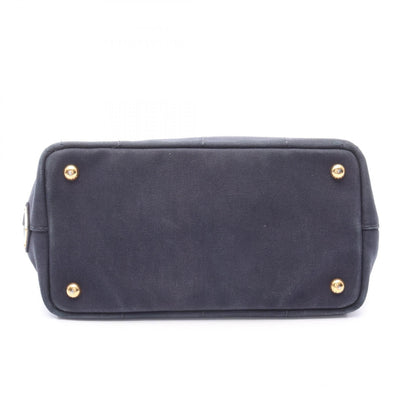 Prada Canapa Canapa Tote Bag Navy Canvas 1bg 439